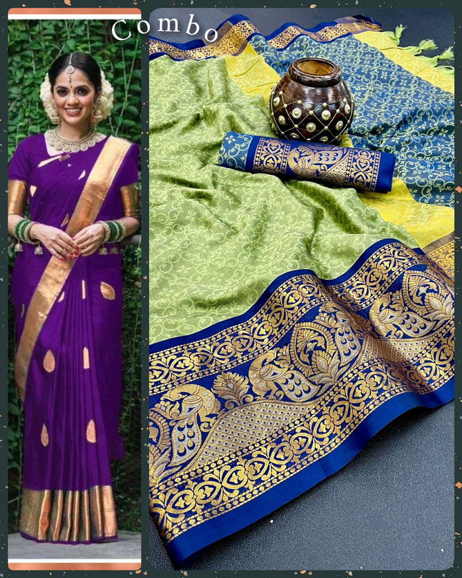 Aab Combo 3 Designer Non Catalog Sarees
